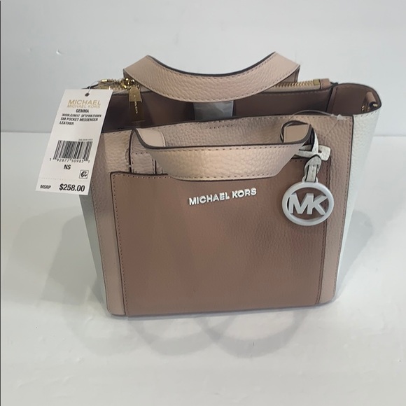 Michael Kors Pink Crossbody Gemma - Picture 8 of 13